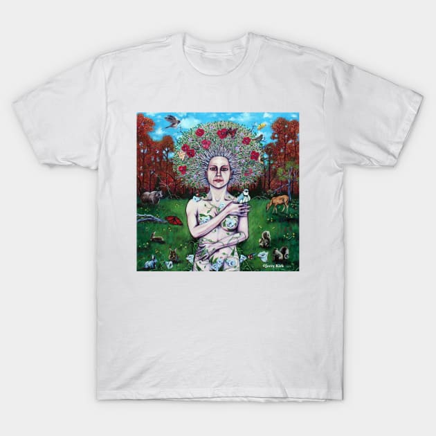 'A Portrait of Mother Nature' T-Shirt by jerrykirk